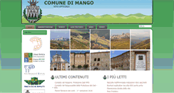 Desktop Screenshot of comune.mango.cn.it